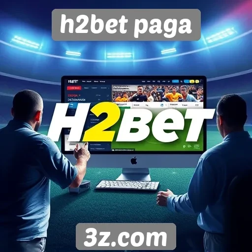 aparência e usabilidade do site h2bet paga
